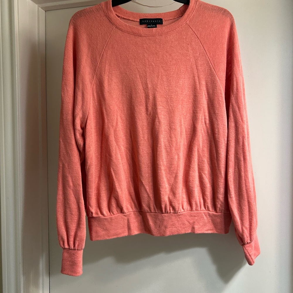 Sanctuary Pink Crew Neck Sweater
